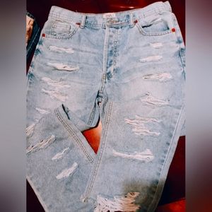 Women's Simple Society Distressed Denim Jeans